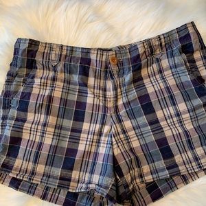 Plaid GAP shorts